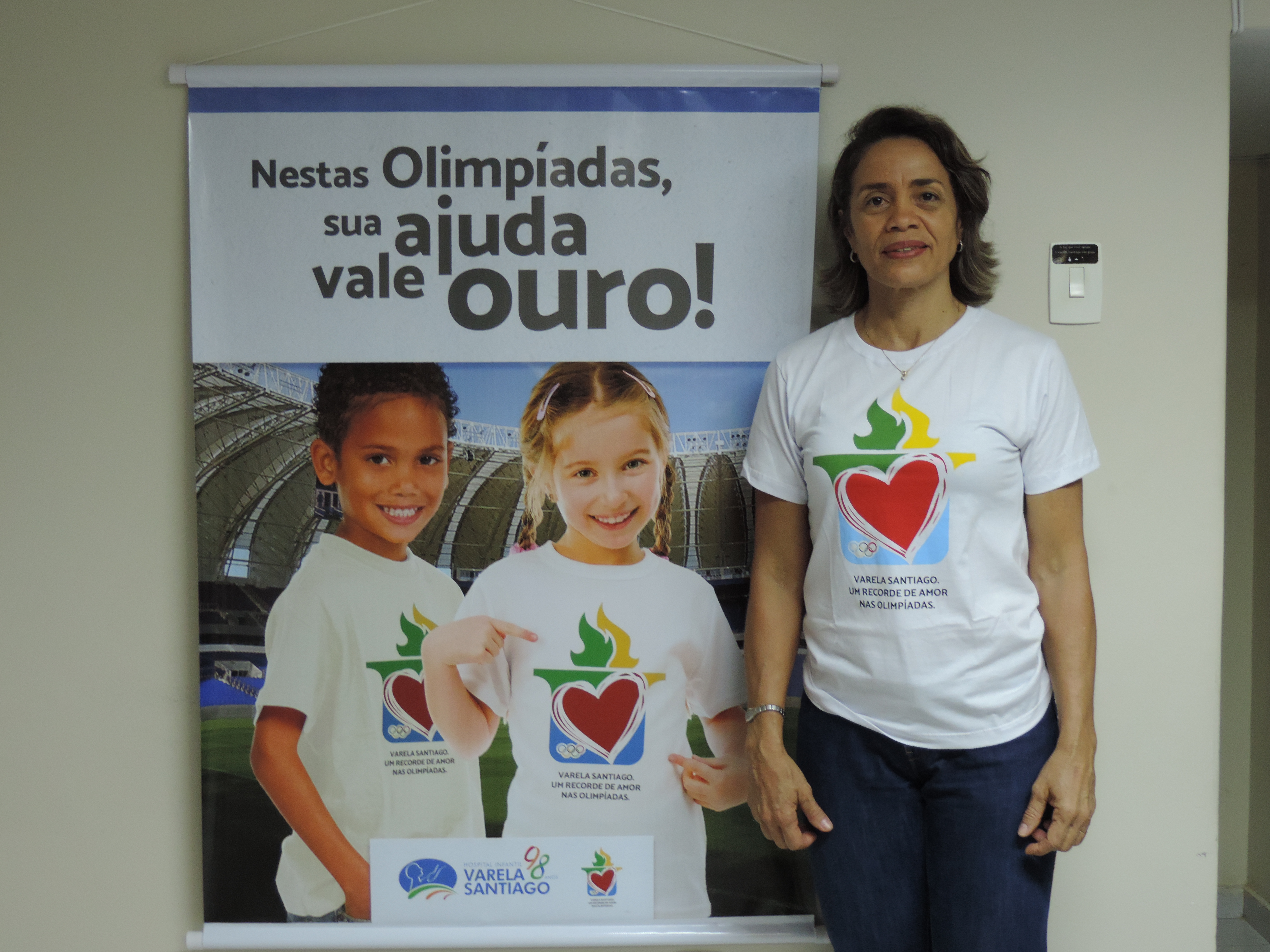 Magnólia Figueiredo abraça campanha promovida pelo Varela Santiago