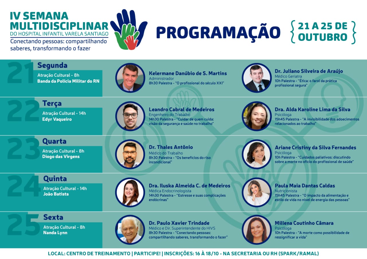 Hospital Infantil Varela Santiago realiza IV Semana Multidisciplinar